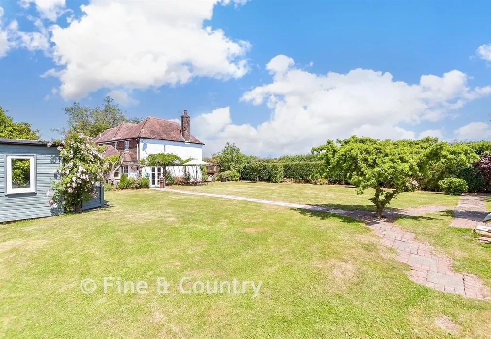 Rear Garden - North Elham, North Elham, Kent - Wards of Kent