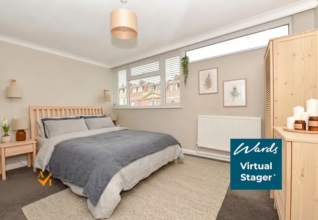 Bedroom 1 (Nordic style) - Stephen Close, Broadstairs, Kent - Wards of Kent