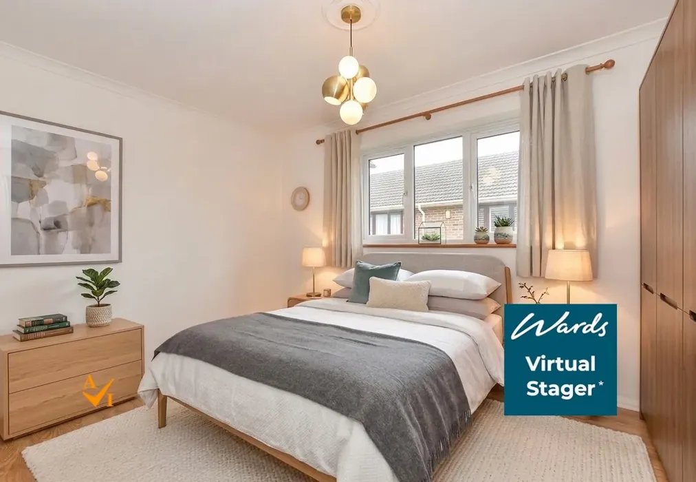 Bedroom 1 (Contemporary style) - Bramley Close, Brabourne Lees, Kent - Wards of Kent