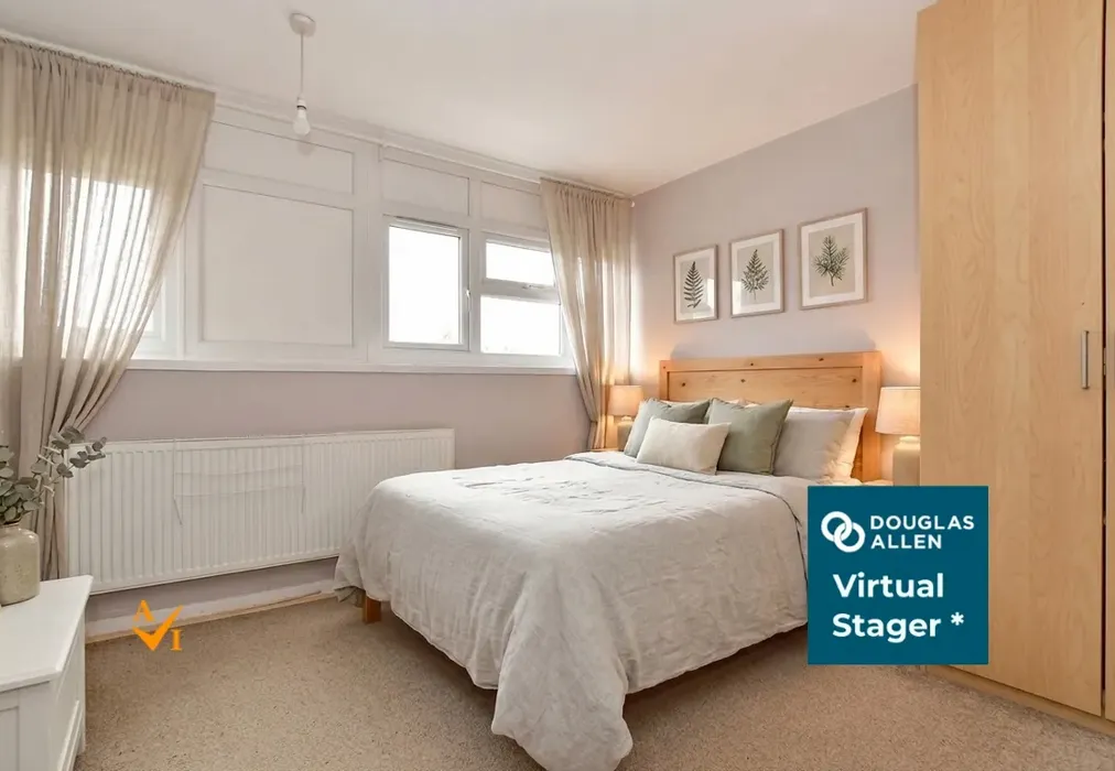 Bedroom 1 (Nordic style) - Capworth Street, Leyton - Wards of Kent