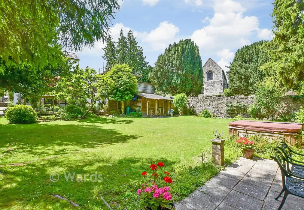 Rear Garden - Church Street, Loose, Maidstone, Kent - Wards of Kent