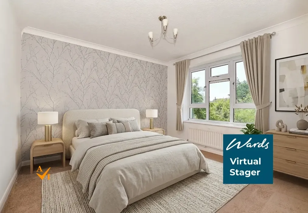 Bedroom 1 (Contemporary style) - Orgarswick Avenue, Dymchurch, Romney Marsh, Kent - Wards of Kent