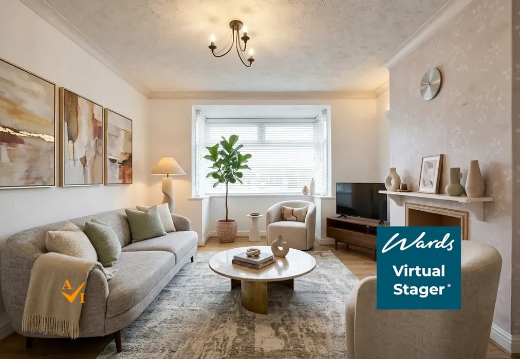 Lounge (Contemporary style) - New Hythe Lane, Larkfield, Kent - Wards of Kent