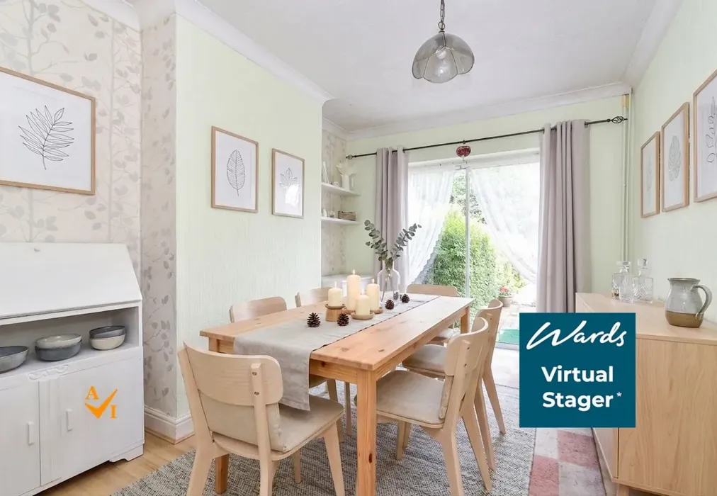 Dining Area (Nordic style) - New Hythe Lane, Larkfield, Kent - Wards of Kent