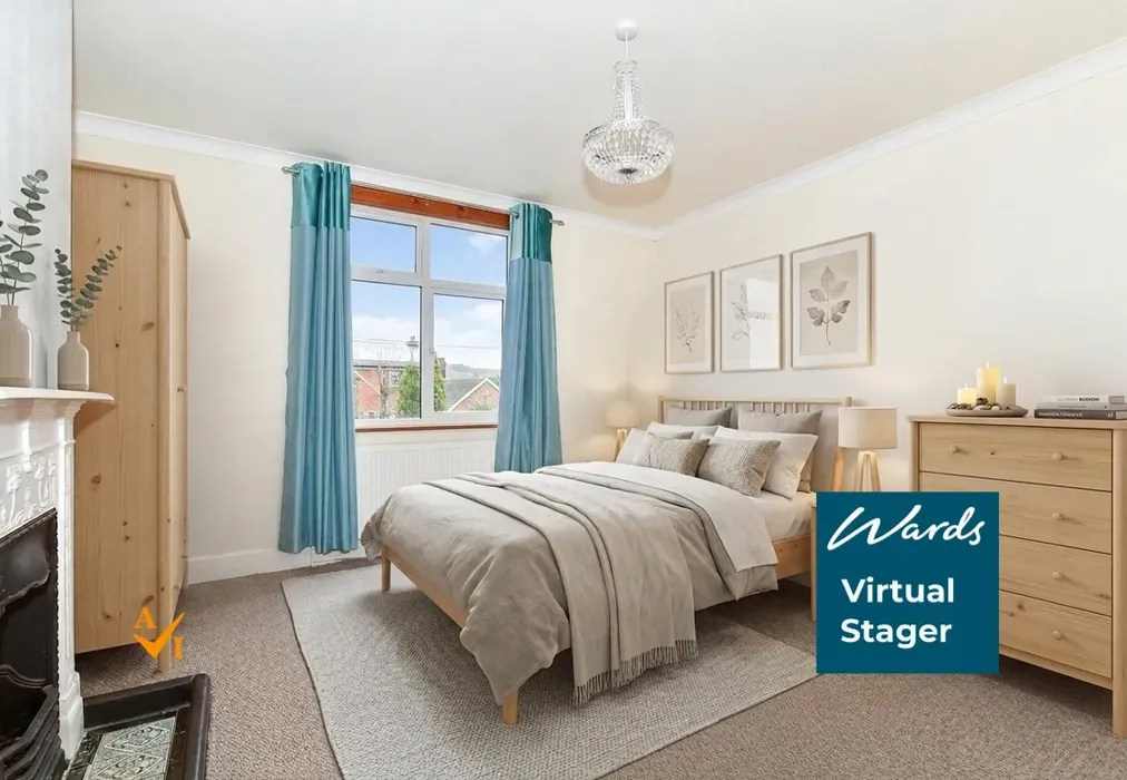 Bedroom 2 (Nordic style) - Birling Road, Snodland, Kent - Wards of Kent