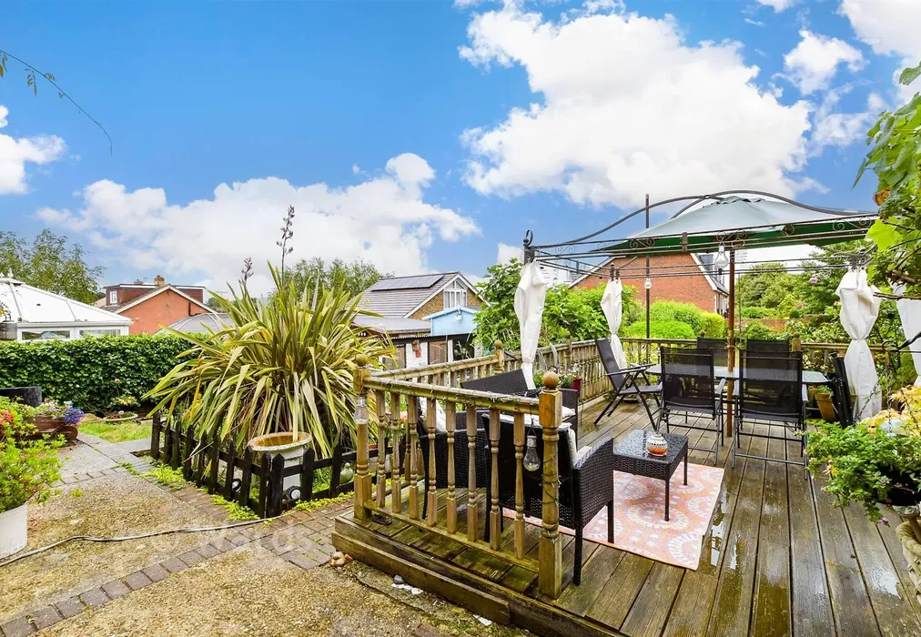 Rear Garden - Birling Road, Snodland, Kent - Wards of Kent