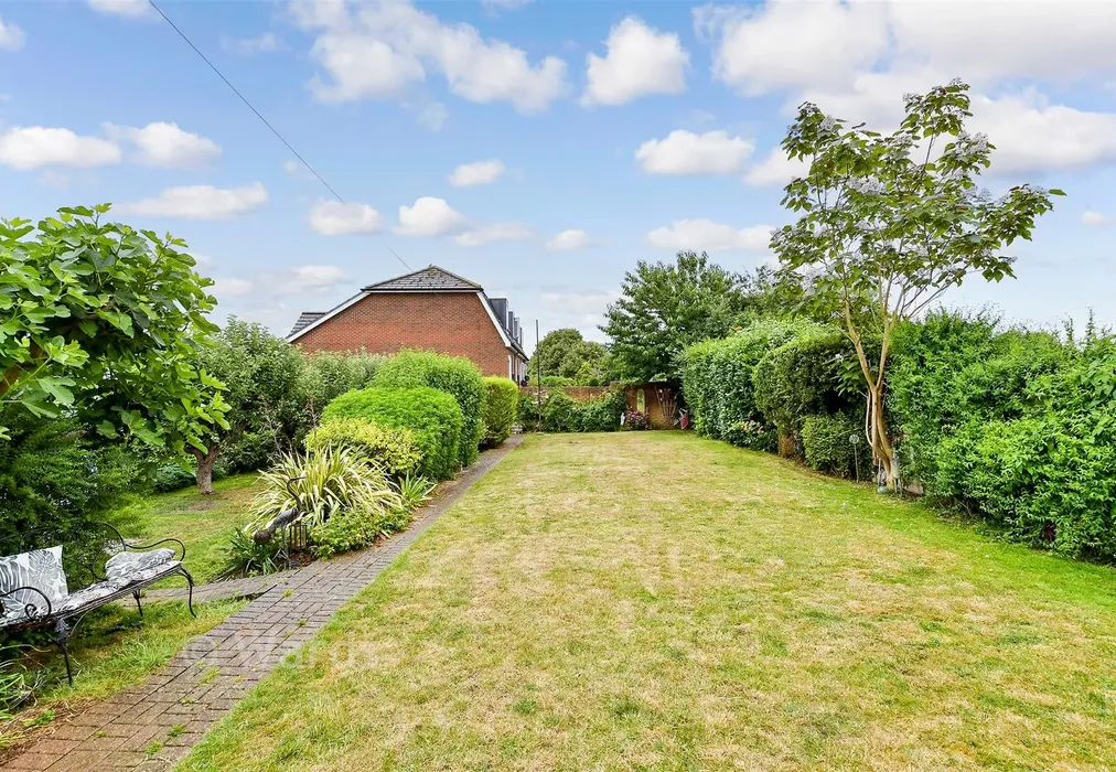 Rear Garden - Birling Road, Snodland, Kent - Wards of Kent