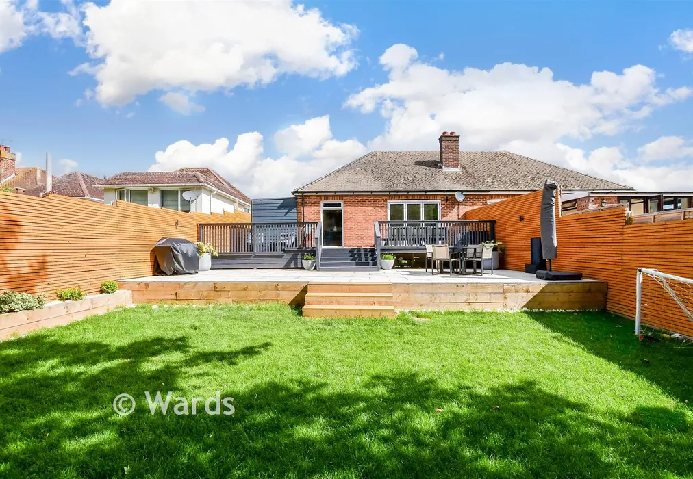 Rear Elevation - Rosemary Gardens, Broadstairs, Kent - Wards of Kent