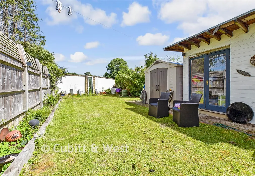 Rear Garden - Springfield Avenue, London - Wards of Kent