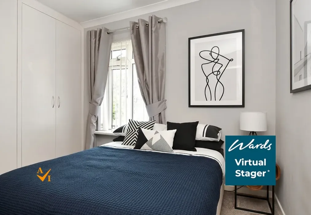 Bedroom 2 (Modern style) - Harrow Road, Knockholt, Kent - Wards of Kent