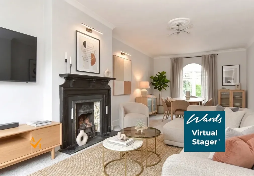 Lounge (Contemporary style) - Harrow Road, Knockholt, Kent - Wards of Kent