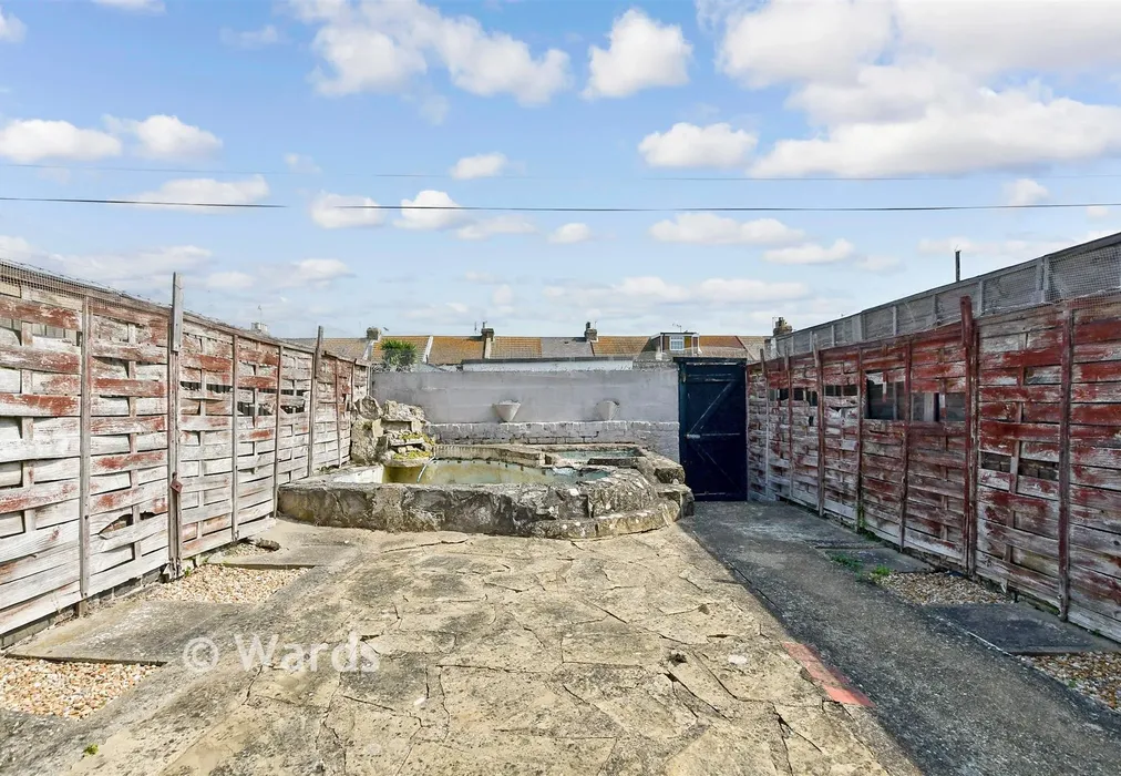 Rear Garden - Milton Avenue, Margate, Kent - Wards of Kent