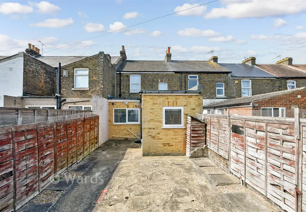 Rear Elevation - Milton Avenue, Margate, Kent - Wards of Kent