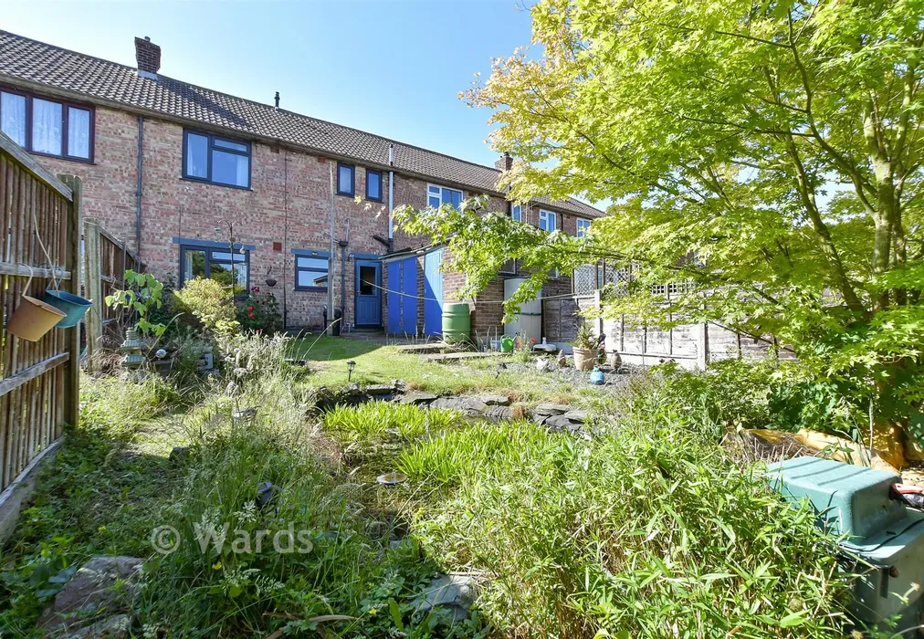 Rear Garden - The Fairway, Rochester, Kent - Wards of Kent