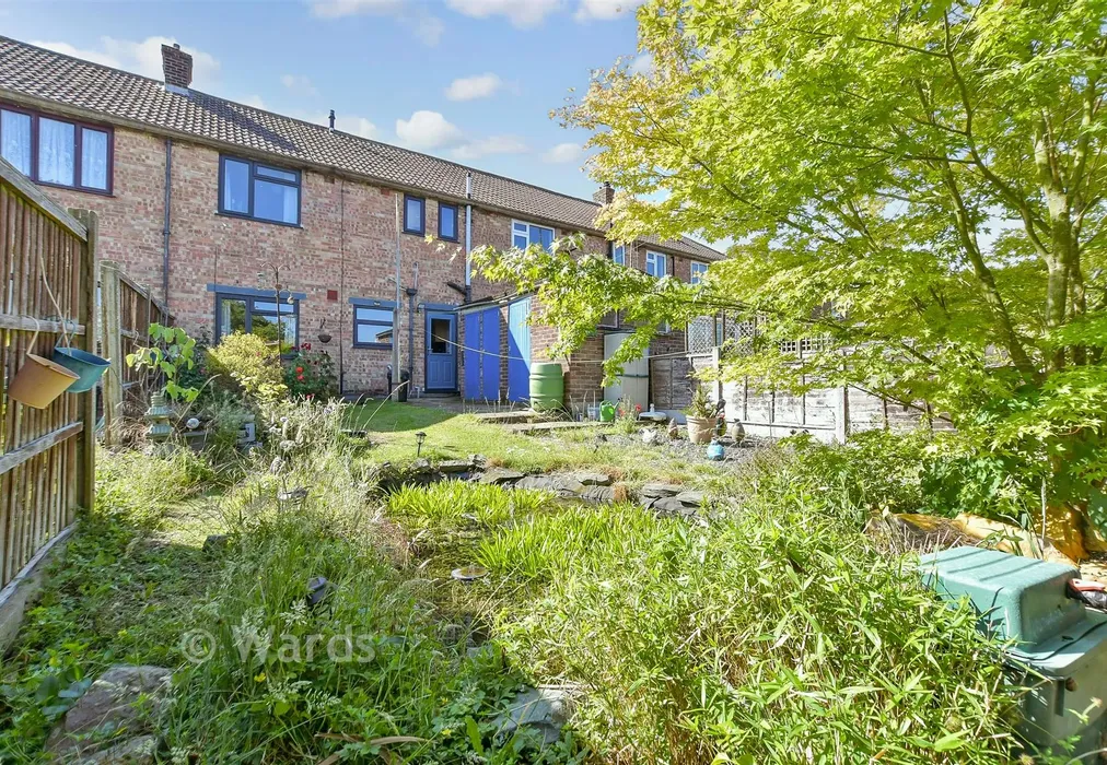 Rear Garden - The Fairway, Rochester, Kent - Wards of Kent