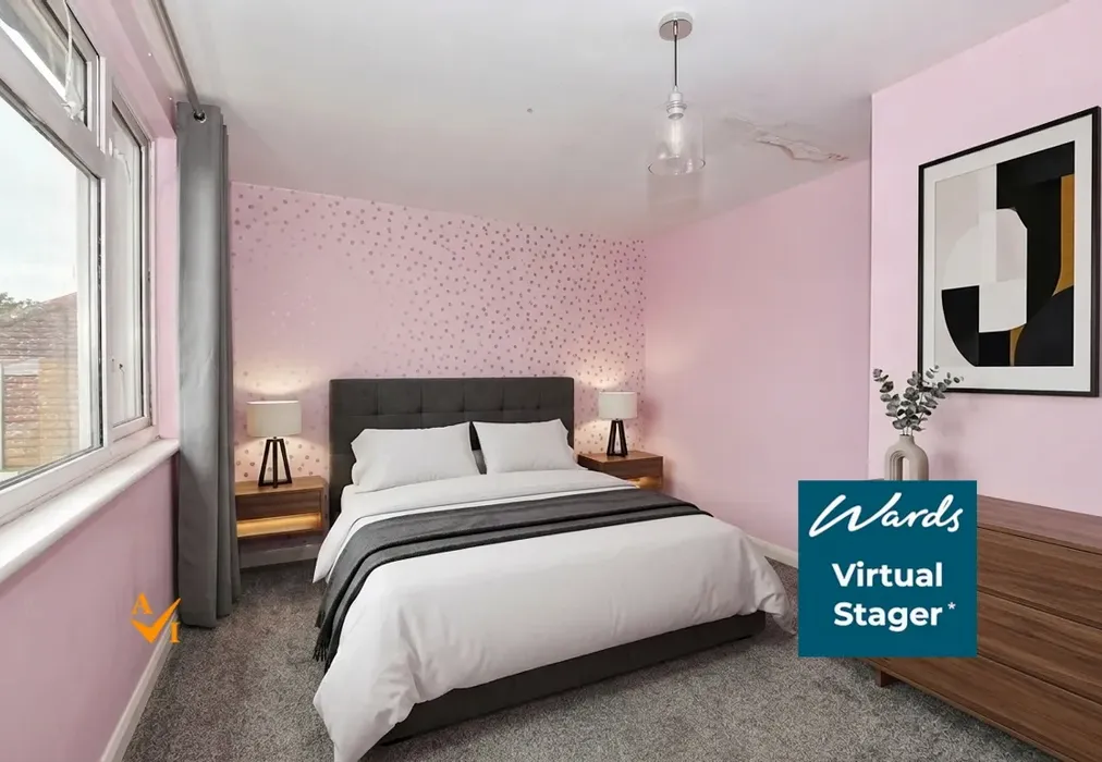 Bedroom 3 (Modern style) - Vale Road, Northfleet, Kent - Wards of Kent