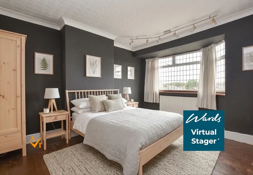 Bedroom 1 (Nordic style) - Vale Road, Northfleet, Kent - Wards of Kent