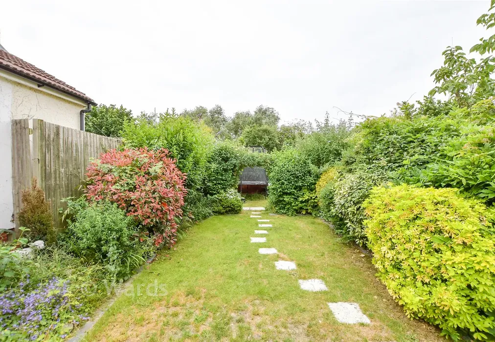 Rear Garden - Vale Road, Northfleet, Kent - Wards of Kent