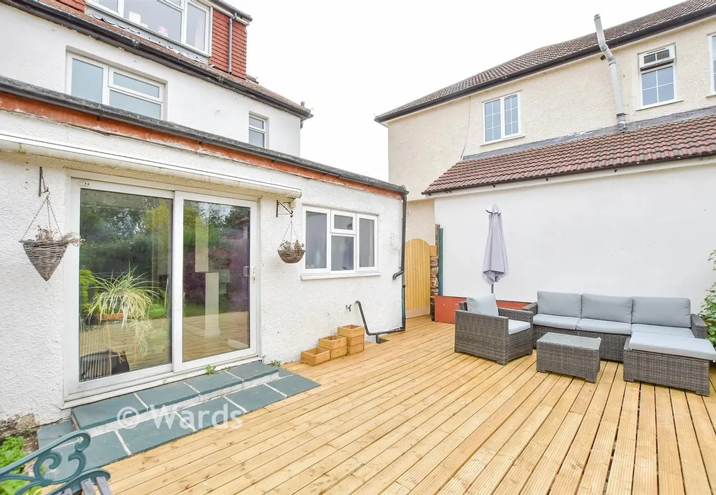 Patio / Decking - Vale Road, Northfleet, Kent - Wards of Kent