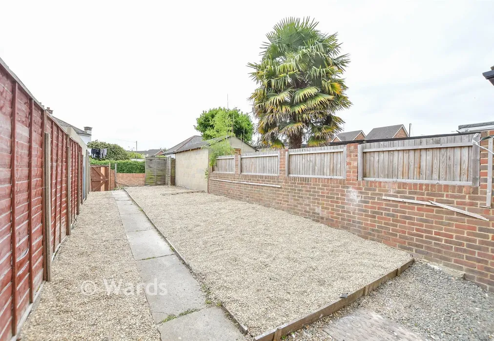 Rear Garden - Park Avenue, Northfleet, Gravesend, Kent - Wards of Kent