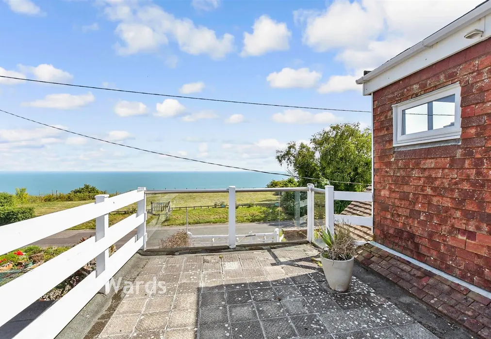Balcony / Terrace - Capel-Le-Ferne, Folkestone, Kent - Wards of Kent