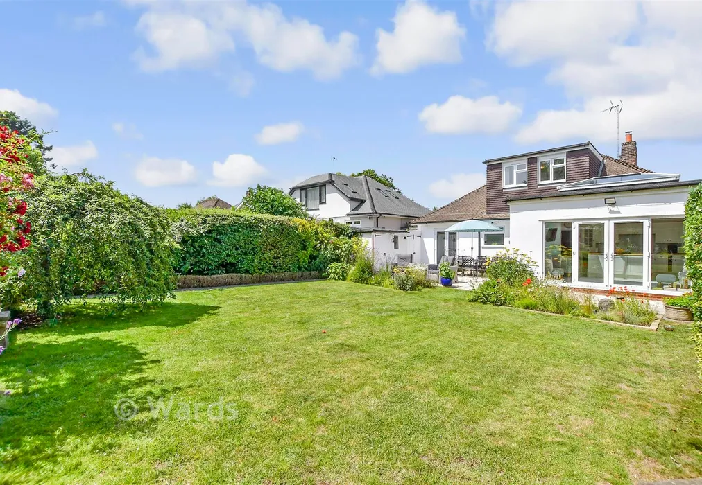 Rear Garden - Station Road, Eynsford, Dartford, Kent - Wards of Kent