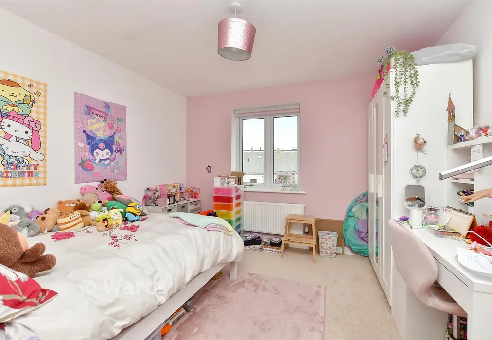 Bedroom 2 - Lockyer Court, Chatham, Kent - Wards of Kent