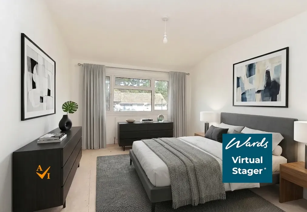 Bedroom 1 (Contemporary style) - Exeter Walk, Rochester, Kent - Wards of Kent