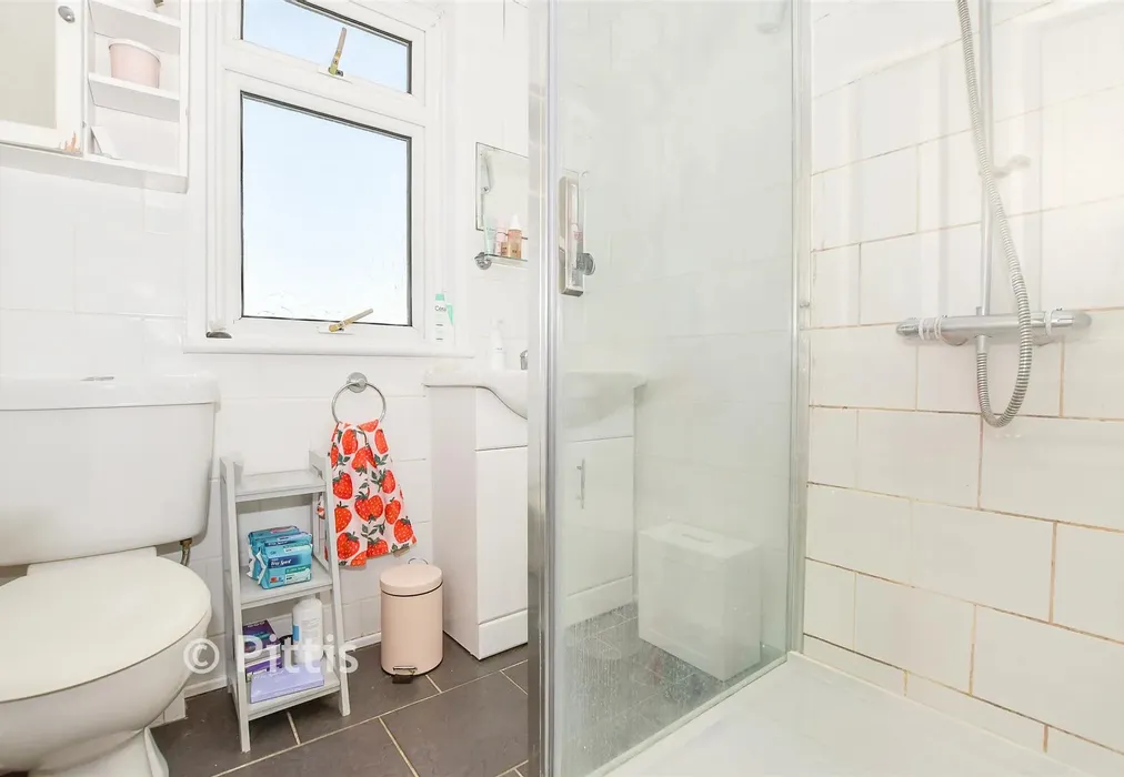 Shower Room - St. Michael's Avenue, Haylands, Ryde, Isle of Wight - Wards of Kent