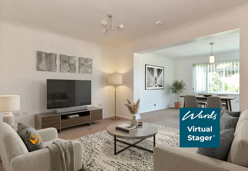 Lounge (Contemporary style) - Manor Lane, Rochester, Kent - Wards of Kent