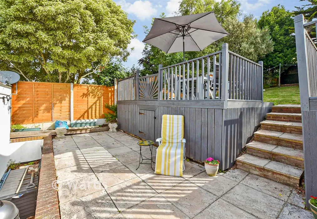 Patio / Decking - Downs Road, Folkestone, Kent - Wards of Kent