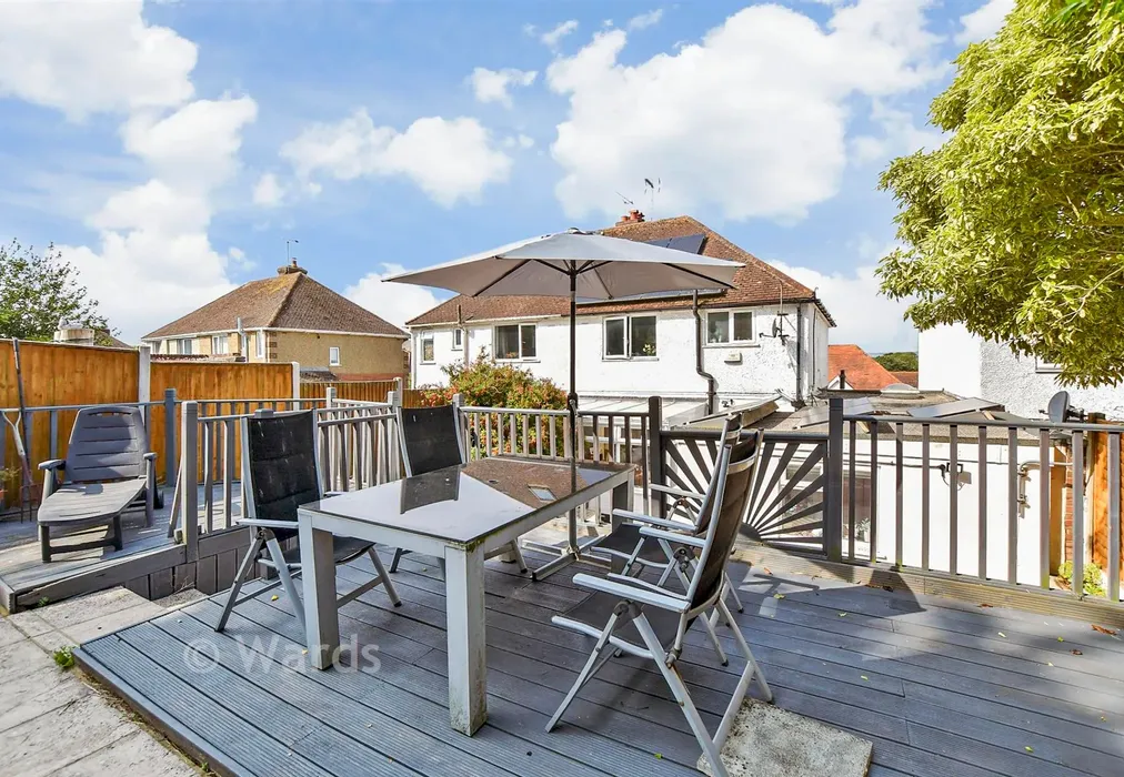 Patio / Decking - Downs Road, Folkestone, Kent - Wards of Kent