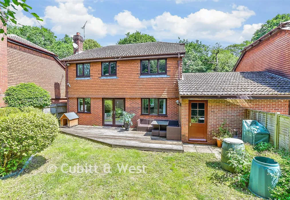 Rear Elevation - Station Close, Rotherfield, East Sussex - Wards of Kent