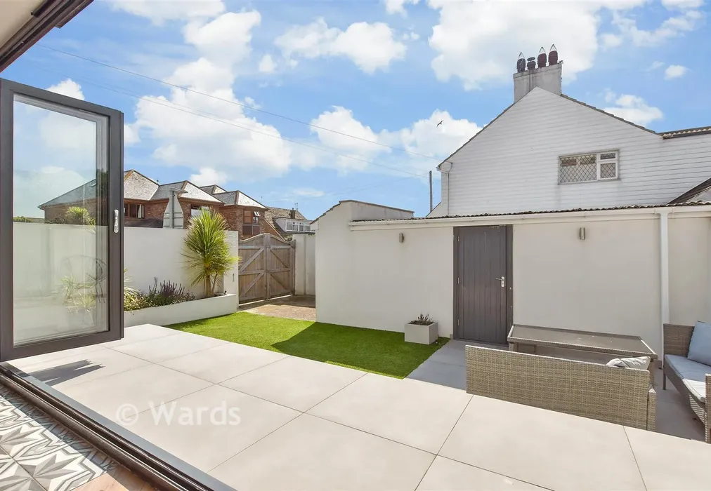 Rear Garden - Sandown Road, Deal, Kent - Wards of Kent