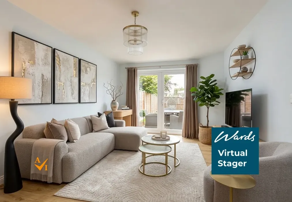 Lounge (Contemporary style) - Bergamot Close, Sittingbourne, Kent - Wards of Kent