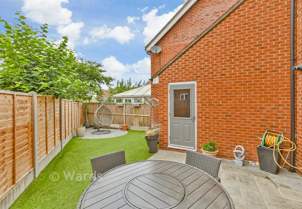 Rear Garden - Bergamot Close, Sittingbourne, Kent - Wards of Kent