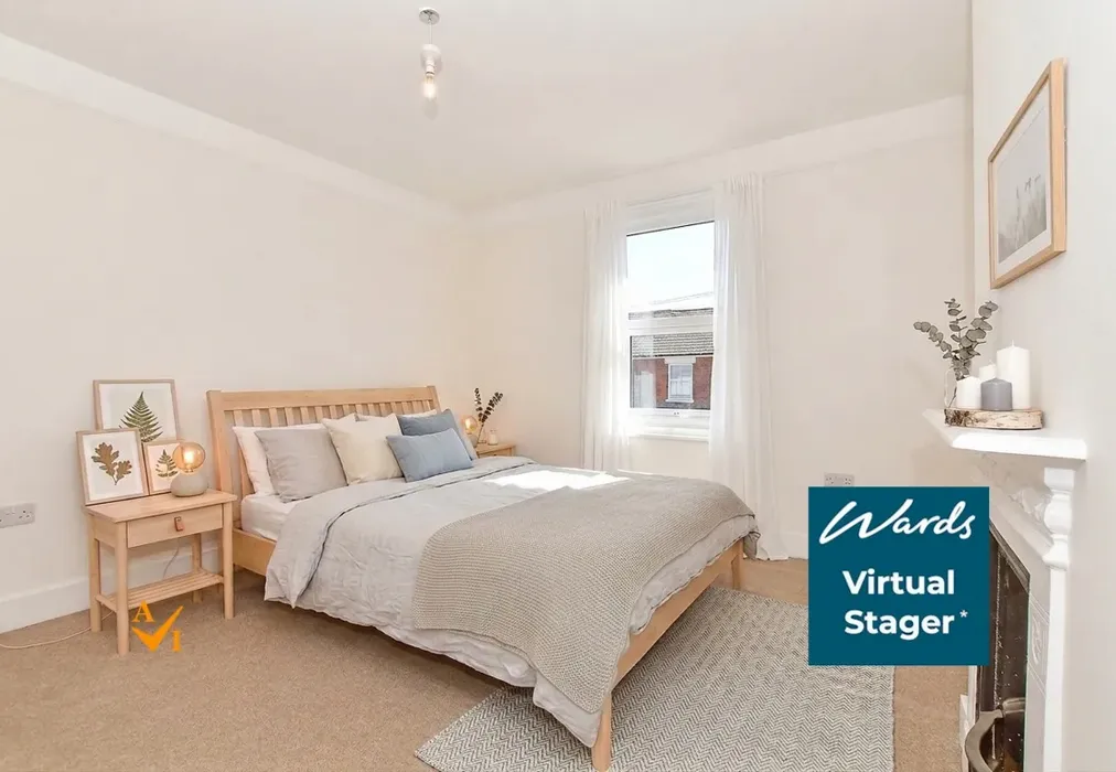 Bedroom 1 (Nordic style) - Sussex Road, Tonbridge, Kent - Wards of Kent