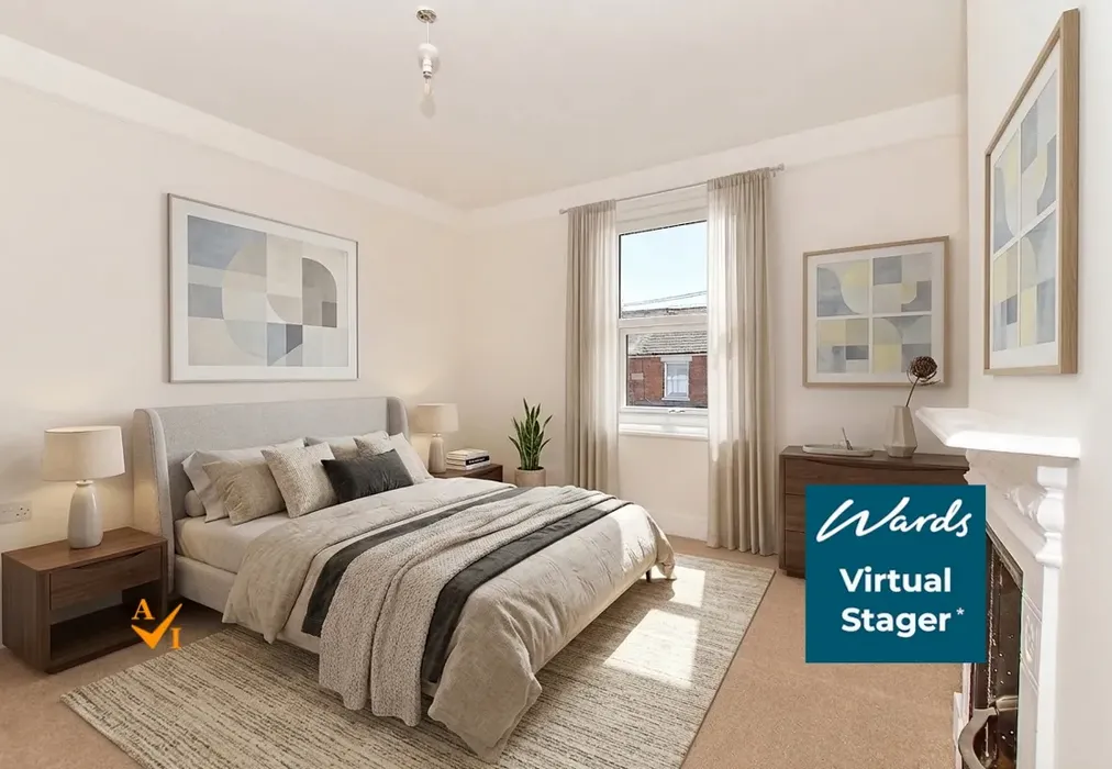 Bedroom 1 (Contemporary style) - Sussex Road, Tonbridge, Kent - Wards of Kent