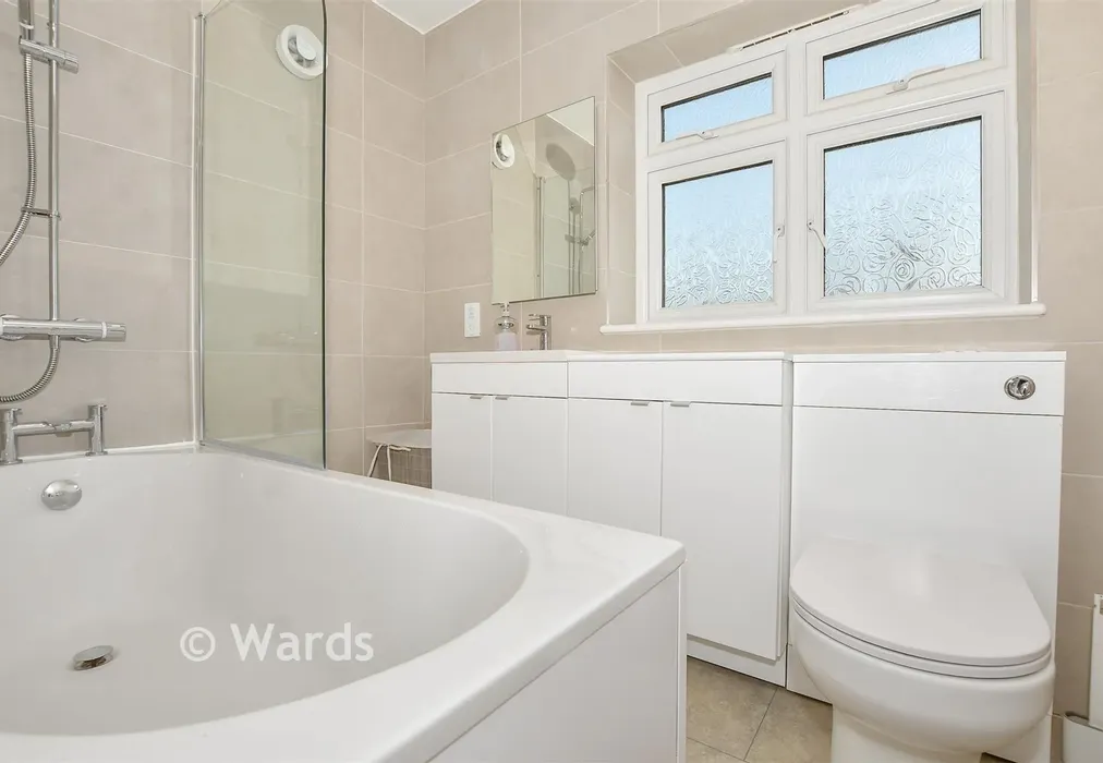 Bathroom - Heathside Avenue, Coxheath, Kent - Wards of Kent