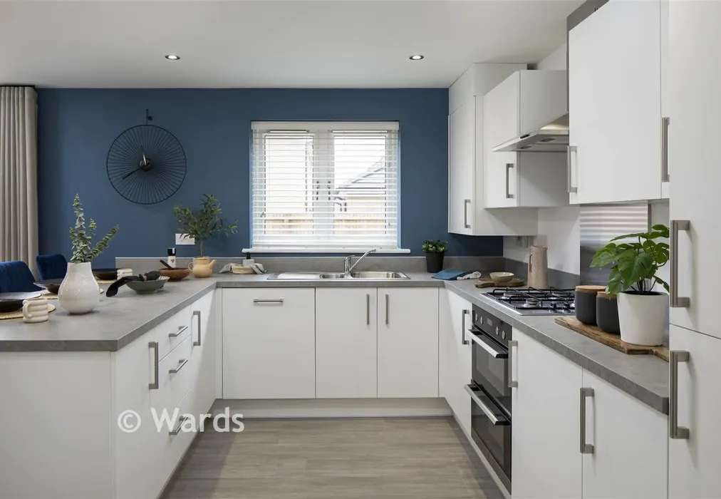 Kitchen - The Fernwood, Wellington Gardens, Cross Road, Walmer, Kent - Wards of Kent