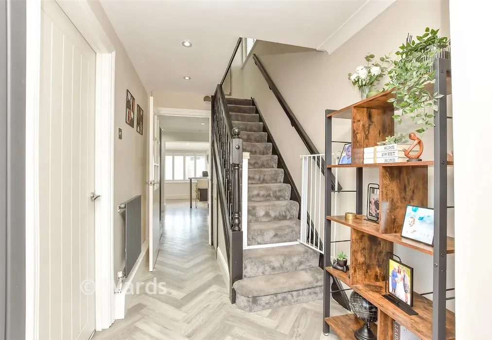 Entrance Hall - Jarrett Avenue, Wainscott, Rochester, Kent - Wards of Kent