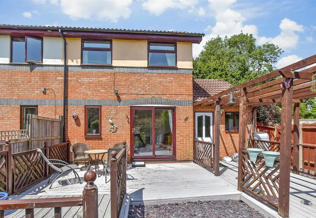 Rear Elevation - Hillcrest, Great Chart, Ashford, Kent - Wards of Kent