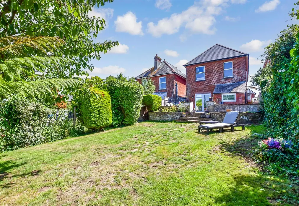 Rear Garden - Sandown Road, Lake, Isle of Wight - Wards of Kent