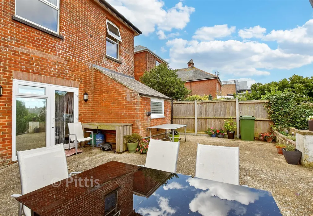 Patio / Decking - Sandown Road, Lake, Isle of Wight - Wards of Kent