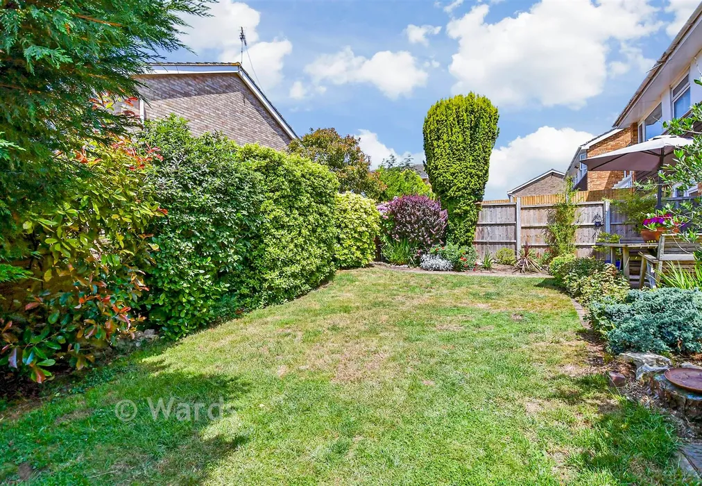 Rear Garden - Merton Road, Bearsted, Maidstone, Kent - Wards of Kent