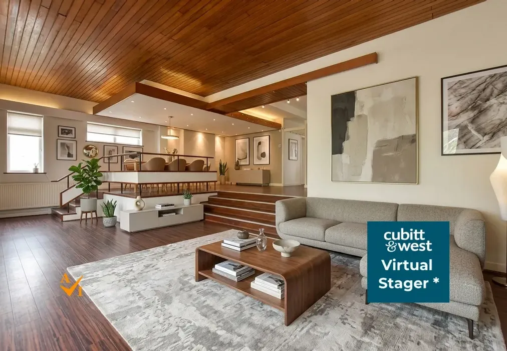 Living Area (Contemporary style) - Smitham Bottom Lane, Purley, Surrey - Wards of Kent