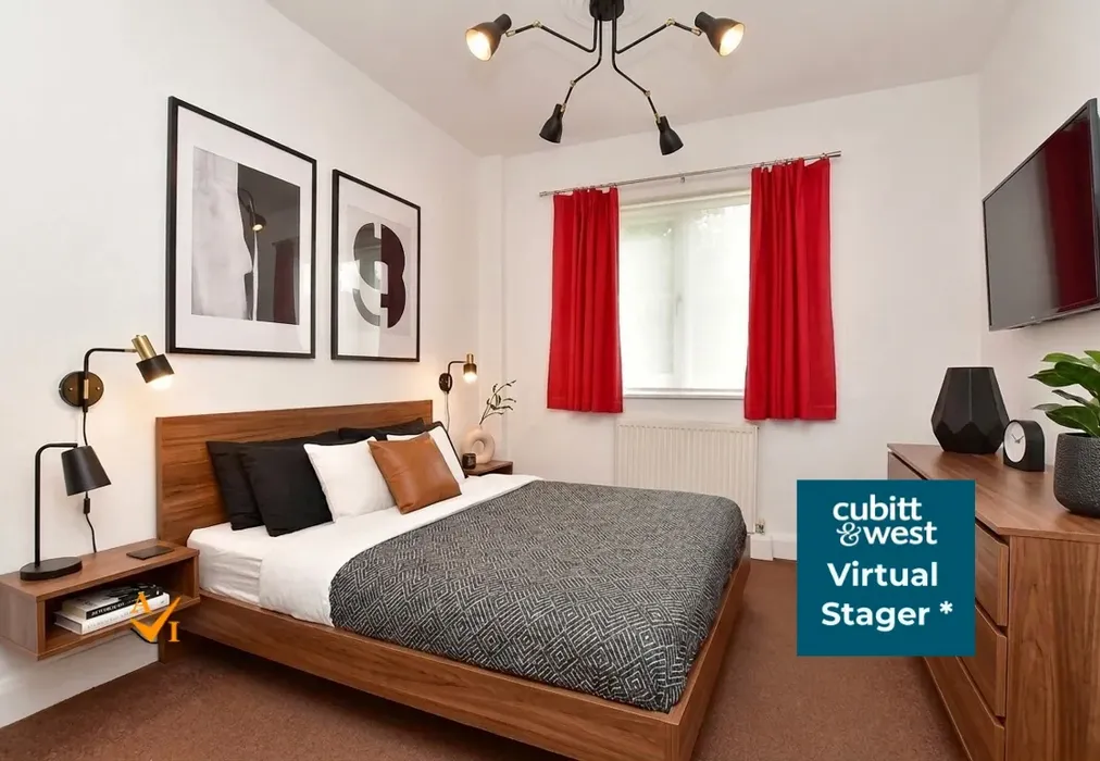Bedroom 4 (Modern style) - Smitham Bottom Lane, Purley, Surrey - Wards of Kent