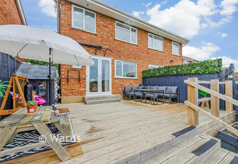Rear Elevation - Castlefields, Istead Rise, Kent - Wards of Kent