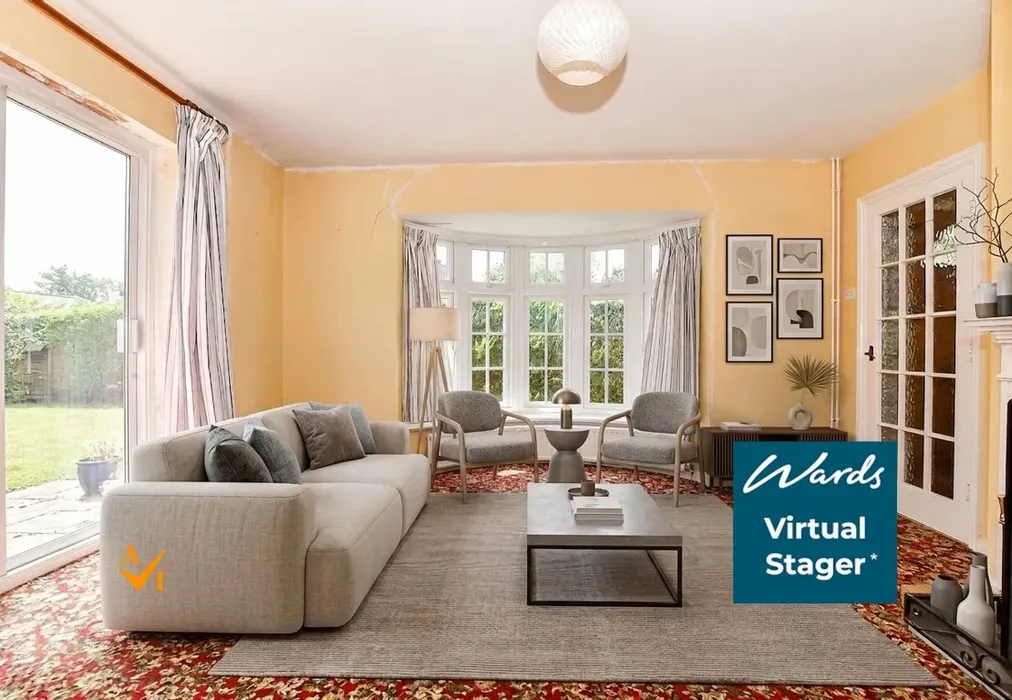 Living Room (Contemporary style) - Southgate Road, Tenterden, Kent - Wards of Kent