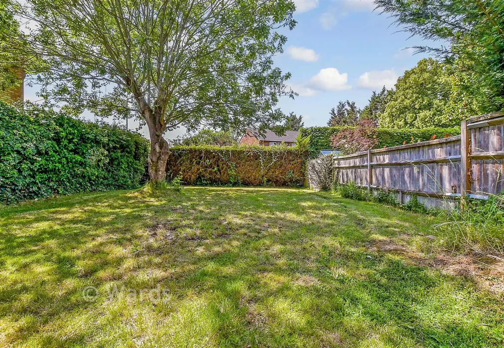 Rear Garden - Southgate Road, Tenterden, Kent - Wards of Kent